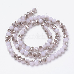 Electroplate Glass Beads Strands&nbsp;EGLA-A034-J2mm-E07