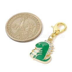 Alloy Enamel Pendants Decorations&nbsp;HJEW-JM01704