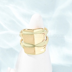 Irregular 304 Stainless Steel Cuff Open Rings&nbsp;SA-CBA725A-13G