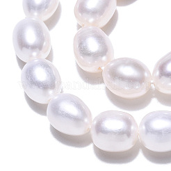 Natural Cultured Freshwater Pearl Beads Strands&nbsp;PEAR-N012-06J