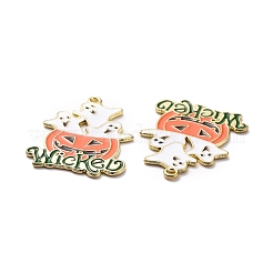 Halloween Alloy Enamel Pendant&nbsp;ENAM-B047-07LG
