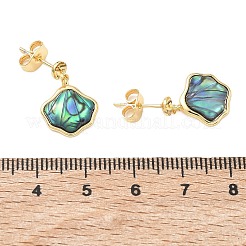 Brass Earring Findings&nbsp;KK-C172-11G
