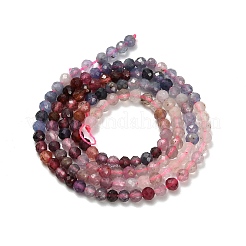 Natural Tanzanite & Colorful Spinel Beads Strands&nbsp;G-Z106-A04-3mm