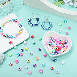 100Pcs Handmade Polymer Clay Beads&nbsp;CLAY-PA0001-12