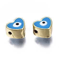 Alloy Enamel Beads&nbsp;PALLOY-Q441-036B-RS