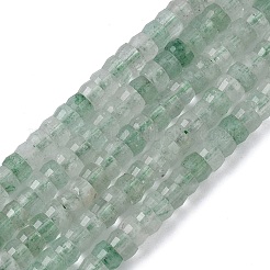 Natural Green Strawberry Quartz Heishi Beads Strands&nbsp;G-A299-A06-01