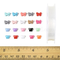 131.1G 23 Styles Opaque Acrylic Beads&nbsp;SACR-FS0001-45