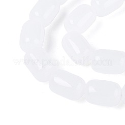 Imitation Jade Glass Beads Strands&nbsp;GLAA-T028-14J-A01