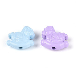 Baking Paint Alloy Beads&nbsp;PALLOY-T090-70