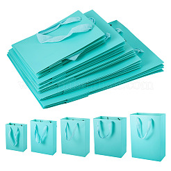 10Pcs 5 Sizes Kraft Paper Gift Shopping Bags Set&nbsp;ABAG-TA0002-23C