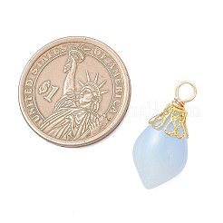 Imitation Jade Glass Pendants&nbsp;PALLOY-JF05025-02