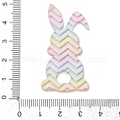 Printed Transparent Acrylic Pendants&nbsp;FIND-K017-14B