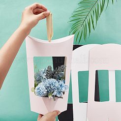 12 Sets 3 Colors Cardboard Boxes with Polyester Handles&nbsp;CON-CA0001-017