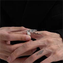 Zinc Alloy Cuff Rings&nbsp;FS-WGAFAC7-01