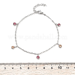 304 Stainless Steel Rhinestone Bracelets&nbsp;BJEW-Q038-10P