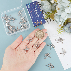 30Pcs Alloy Pendants&nbsp;PALLOY-SC0004-24