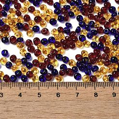 Transparent Colours Glass Seed Beads&nbsp;X1-SEED-P006-02A-10