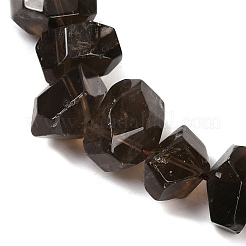 Natural Smoky Quartz Beads Strands&nbsp;G-F796-D06-01