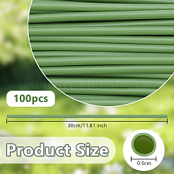 PVC Plastic Artificial Flower Branch Pipe&nbsp;LS-DIY-WH0750-048