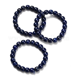 Natural Lapis Lazuli Stretch Bracelets&nbsp;BJEW-F523-06B