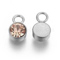 Glass Rhinestone Charms&nbsp;STAS-F189-P10