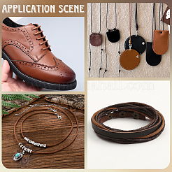 15M 3 Colors Cowhide Leather Cord&nbsp;WL-CL0001-26A
