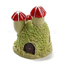 Resin Miniature Mini Mushroom House&nbsp;MIMO-PW0001-201C