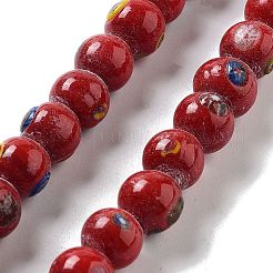 Handmade Nepalese Lampwork Beads&nbsp;LAMP-Z008-09E