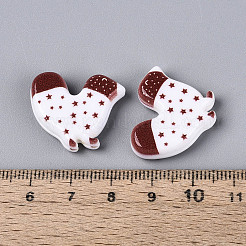 Printed Opaque Resin Beads&nbsp;RESI-N043-25