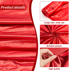 Polyester Spandex Stretch Fabric&nbsp;DIY-WH0002-56E