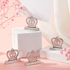 Crown Alloy Memo Clip&nbsp;LS-AJEW-WH0237-62