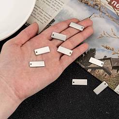 Tarnish Resistant 304 Stainless Steel Stamping Blank Tag Pendants&nbsp;STAS-S028-05
