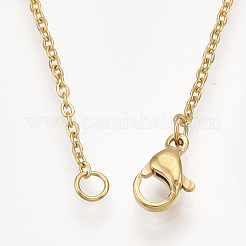 201 Stainless Steel Pendant Necklaces&nbsp;NJEW-T009-JN024-2-45