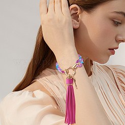 Chain Link Wristlet Keychain&nbsp;HJEW-SW00014-04