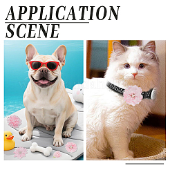 12Pcs Polyester Decorations&nbsp;FIND-WH0816-042A