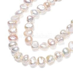 Natural Cultured Freshwater Pearl Beads Strands&nbsp;PEAR-N014-03A