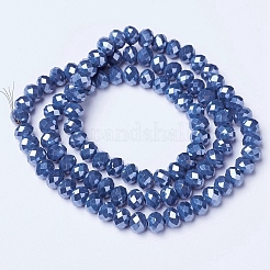 Electroplate Glass Beads Strands&nbsp;EGLA-A044-P2mm-A16