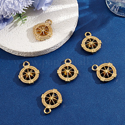 6Pcs 304 Stainless Steel Pendants&nbsp;STAS-BBC0010-75