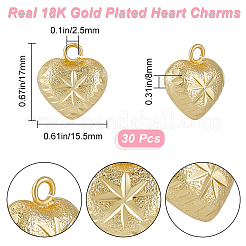 10Pcs Rack Plating Brass Pendants&nbsp;KK-BBC0011-21