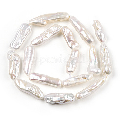 Baroque Natural Keshi Pearl Beads Strands&nbsp;PEAR-S020-E02