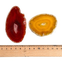 Dyed & Heated Natural Agate Slice Big Pendants&nbsp;GG-CBAAF67-02