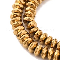 Electroplate Non-magnetic Synthetic Hematite Beads Strands&nbsp;G-J160-D-02