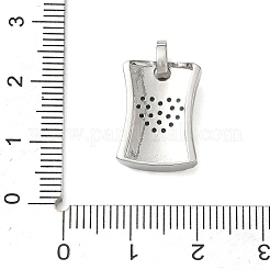 Brass Micro Pave Cubic Zirconia Pendants&nbsp;CU-CBA4231-05C-P