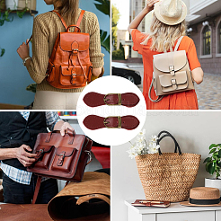 Leather Toggle Buckle&nbsp;AJEW-CL0003-73A