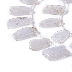 Natural Blue Lace Agate Beads Strands&nbsp;G-I329-01