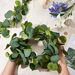 2Pcs Plastic Artificial Eucalyptus Vines&nbsp;DIY-CP0013-88