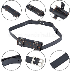PU Leather with Alloy Waist Fencing Sheath&nbsp;AJEW-WH0419-05A