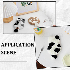 DIY Coaster Punch Needle Embroidery Starter Kits for Beginners&nbsp;DIY-WH20095-002B