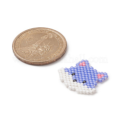 Handmade Loom Pattern MIYUKI Seed Beads&nbsp;PALLOY-MZ00064-02