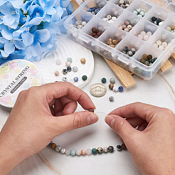 450Pcs 15 Style DIY Stretch Bracelets Making Kits&nbsp;DIY-YS0001-30